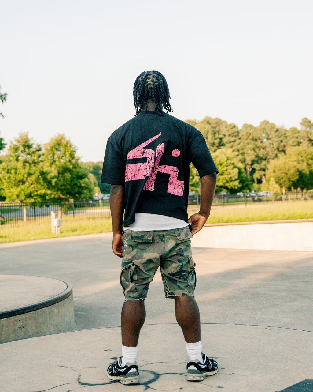 "Pink Panther" Flag Tee