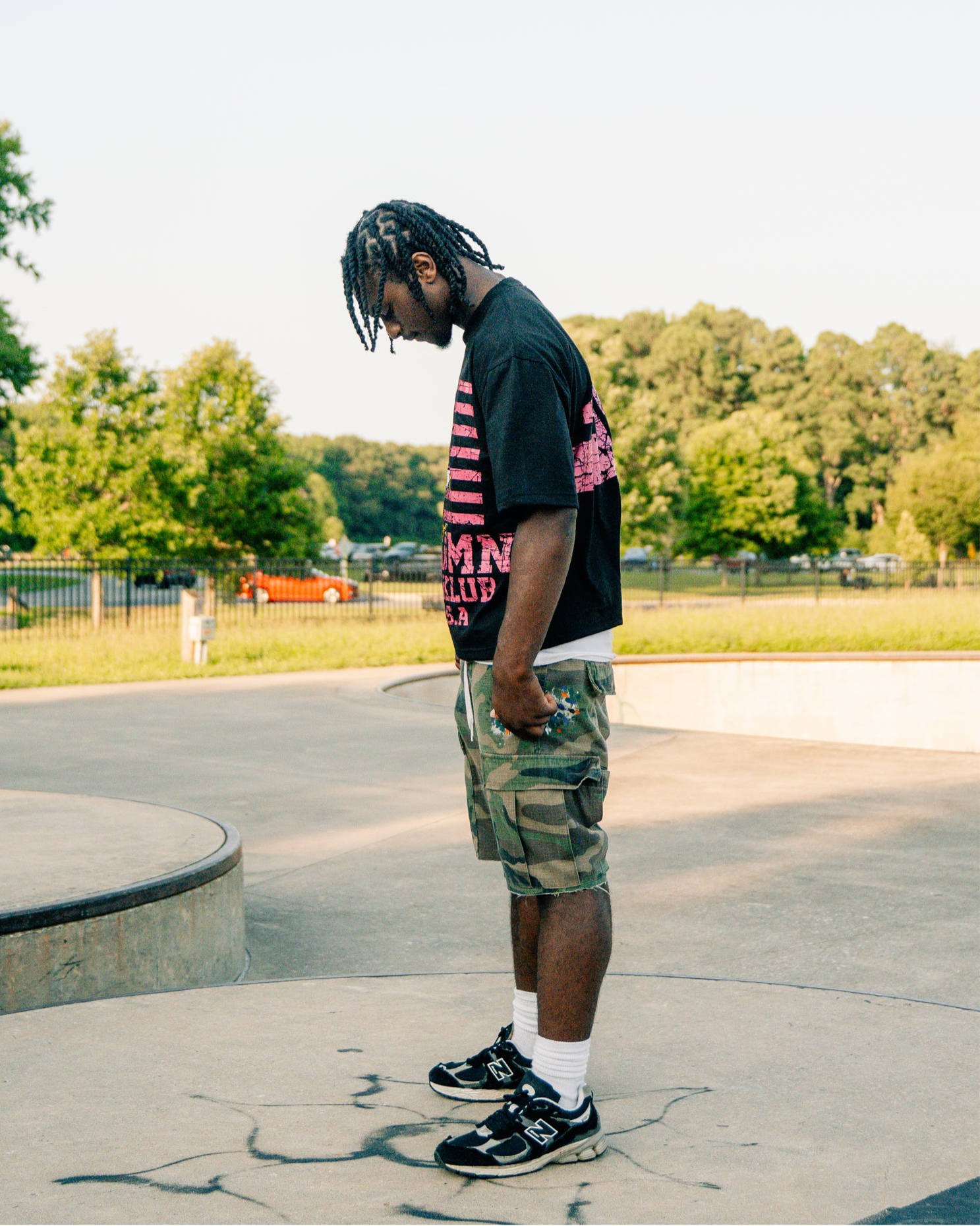 "Pink Panther" Flag Tee