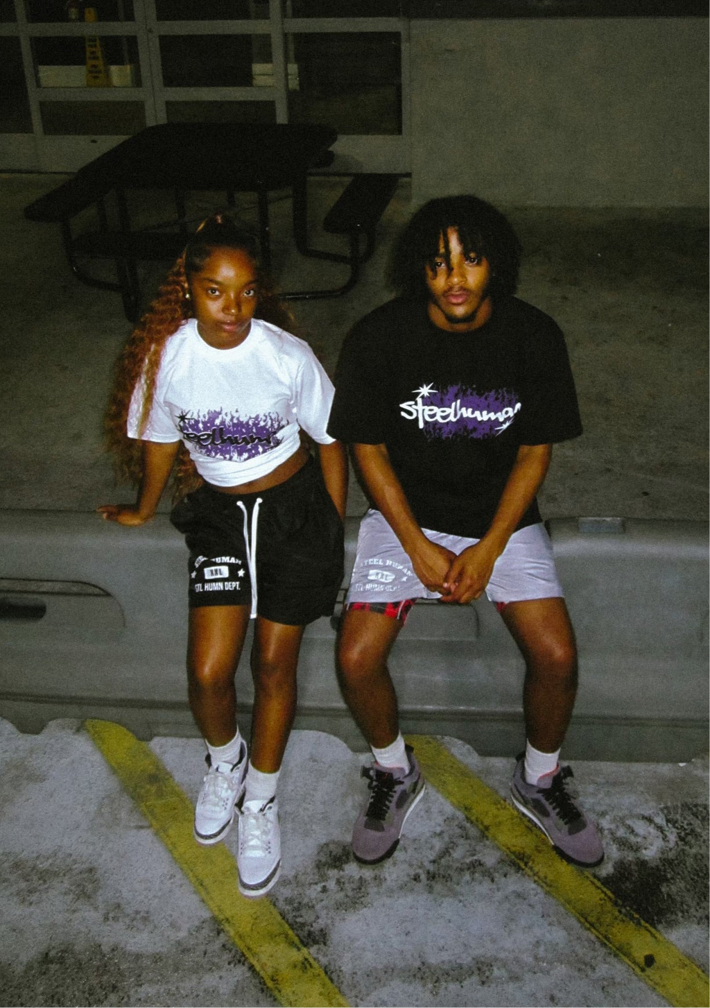“Grape” Flame Tee