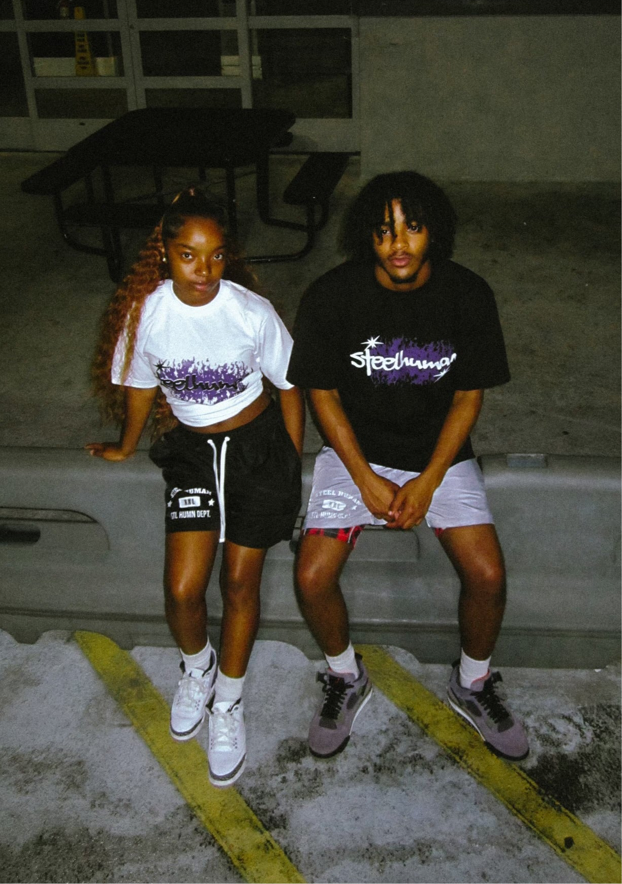 “Grape” Flame Tee